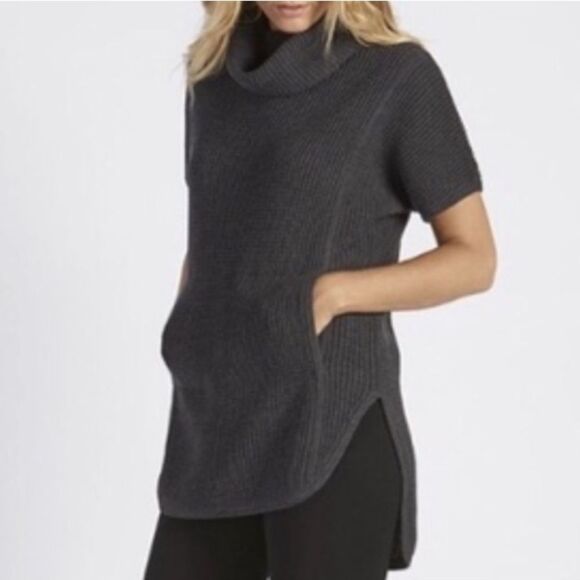 UGG Selby Short Sleeve Cowl Neck Sweater XS - Picture 1 of 6